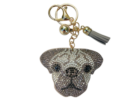 Pug Keychain