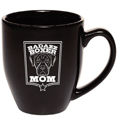 Badazz Boxer Mom Coffee Mug - DAKOTA DOG COMPANY